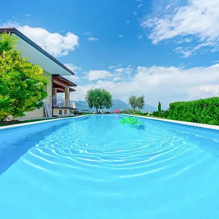 Piscina Panoramica - La Casa Volante Villa Soiano Del Lago Exterior photo
