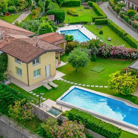 Piscina Panoramica - La Casa Volante Villa Soiano Del Lago Exterior photo